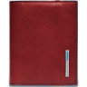 Чехол для карт PIQUADRO Blue Square PP1395B2/R, красный